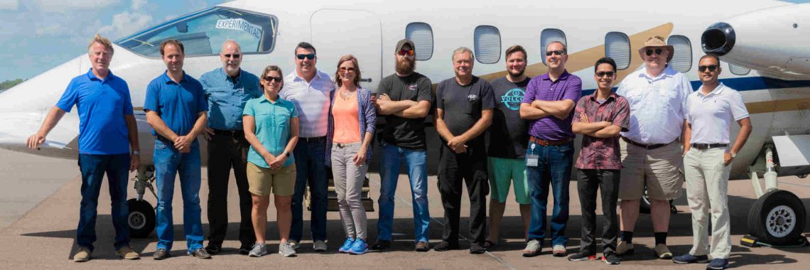 It Takes a Village for this Piaggio P-180’s STC Flight Test Program