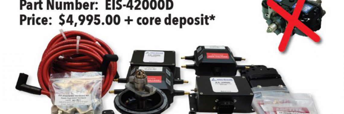 DUAL ELECTRONIC IGNITION SYSTEMS REPLACES THE 4CYL. DUAL MAGNETO