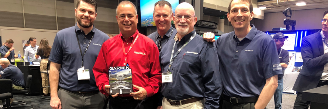 GULF COAST AVIONICS HAS RECEIVED GARMIN’S PRESTIGIOUS PLATINUM DEALER AWARD FOR THE 24TH CONSECUTIVE YEAR
